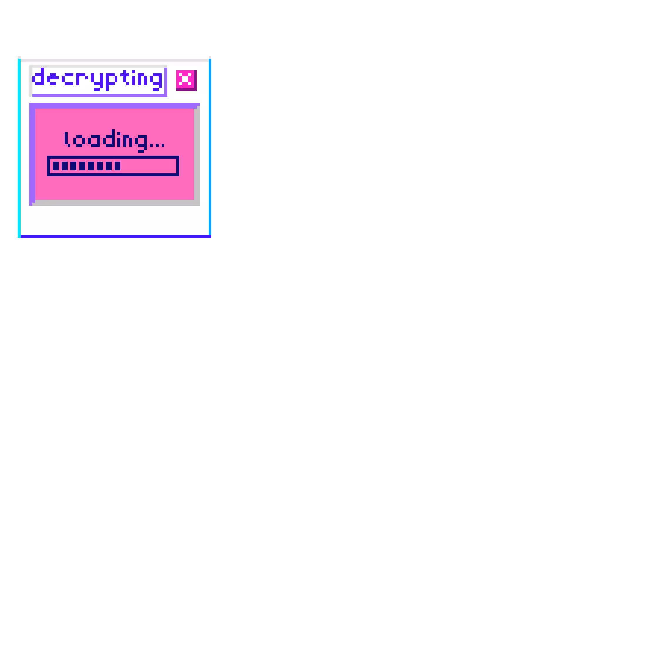 Animated DAE-MON Project logo loading sequence